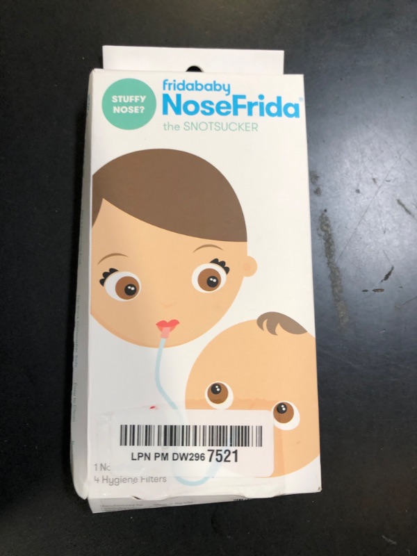 Photo 1 of Frida Baby NoseFrida SnotSucker for Baby, Nasal Aspirator for Baby, Nose Sucker Nasal Aspirator for Allergy Relief + Congestion Relief, FSA/HSA Eligible