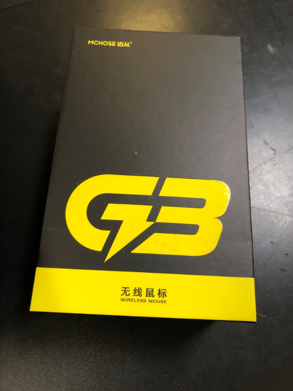 Photo 1 of MCHOSE G3 Ultra Wireless Gaming Mouse, Symmetrical, 26K DPI, Tri-Mode Connection, Wireless/Wired 8K Polling, 64g Weight, 130 Hours Battery Life (White)