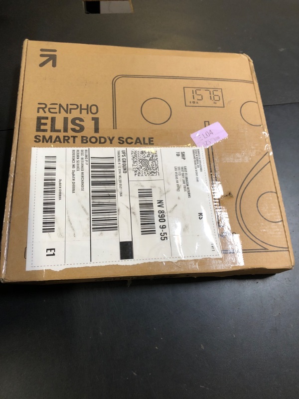 Photo 1 of RENPHO Smart Scale for Body Weight, FSA HSA Eligible, Digital Bathroom Scale BMI Weighing Bluetooth Body Fat Scale, Body Composition Monitor Health Analyzer with Smartphone App, 400 lbs - Elis 1