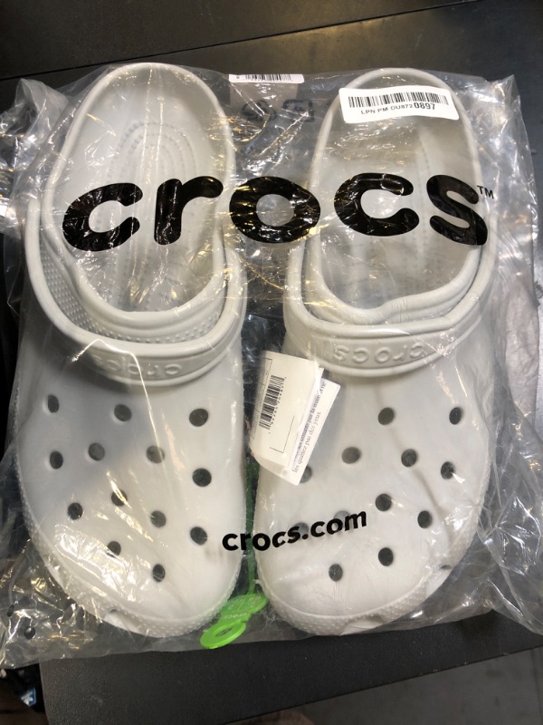 Photo 1 of Crocs Unisex-Adult Classic Clog, Clogs for Women and Men, Atmosphere, 11 Men/13 Women