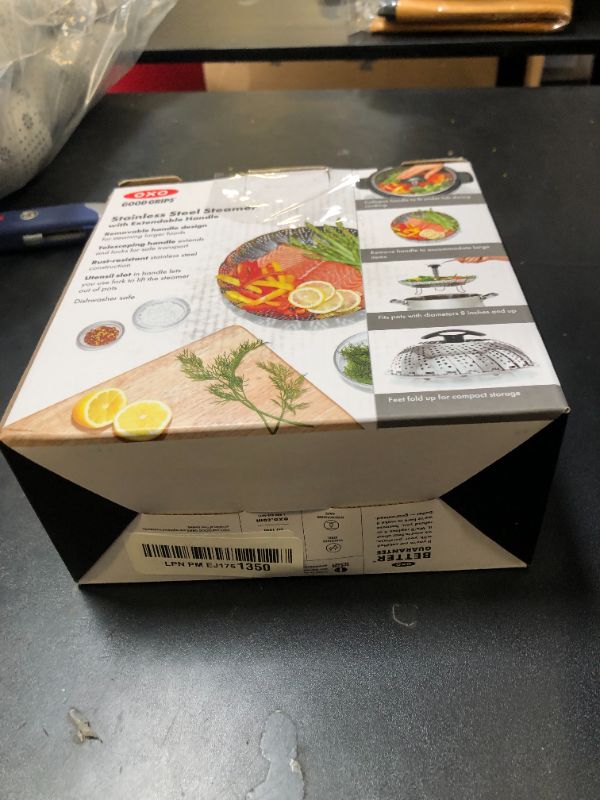 Photo 1 of OXO Good Grips Stainless Steel Steamer With Extendable Handle