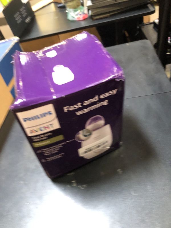 Photo 1 of Philips Avent Premium Fast Bottle Warmer, with Smart Temperature Control, Water Bath Technology, Automatic Shut-Off, Model SCF358