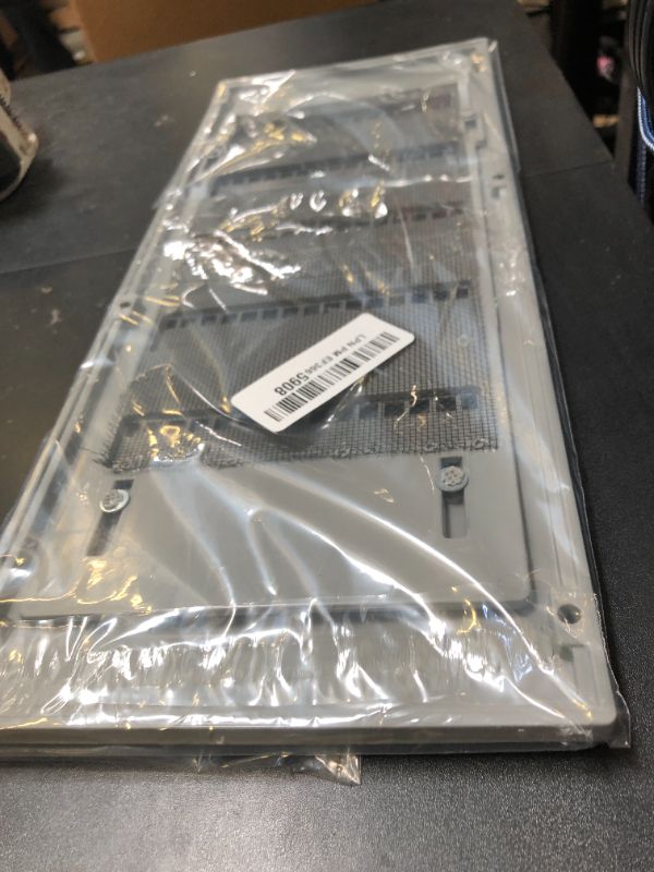 Photo 1 of RazAir™ Foundation Vent with Damper and Screen - 16"x 6.5" Weatherproof and Paintable ABS – Easy to Install Moisture Mold Reducing for Crawl Space, Outdoor, Garage, and Home Improvement