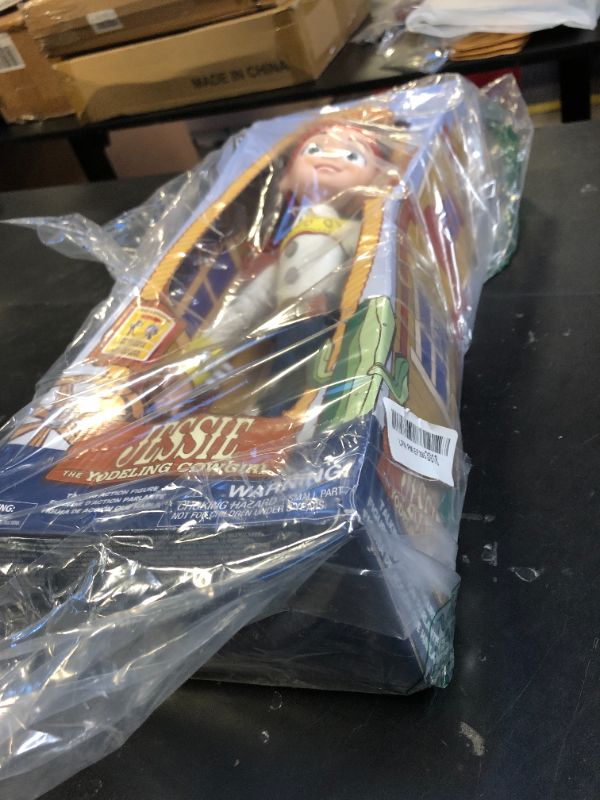 Photo 1 of Disney Store Official Jessie Interactive Talking Action Figure from Toy Story, Features Sounds and Phrases from The Movies, Interacts with Other Figures and Toys
