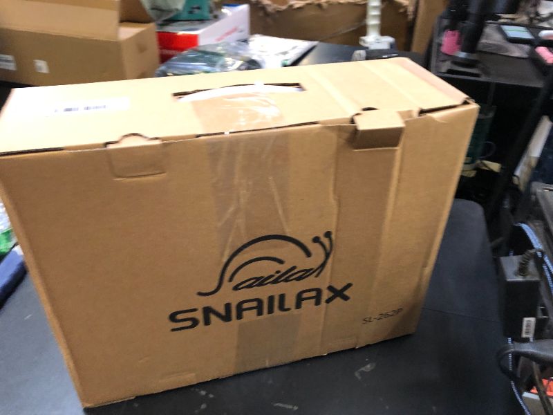 Photo 1 of Snailax Vibration Back Massager with Heat, Massage Seat Cushion with 6 Vibrating Motors and 2 Heat Levels, Massage Chair Pad for Home Office use, Gifts for Him Her