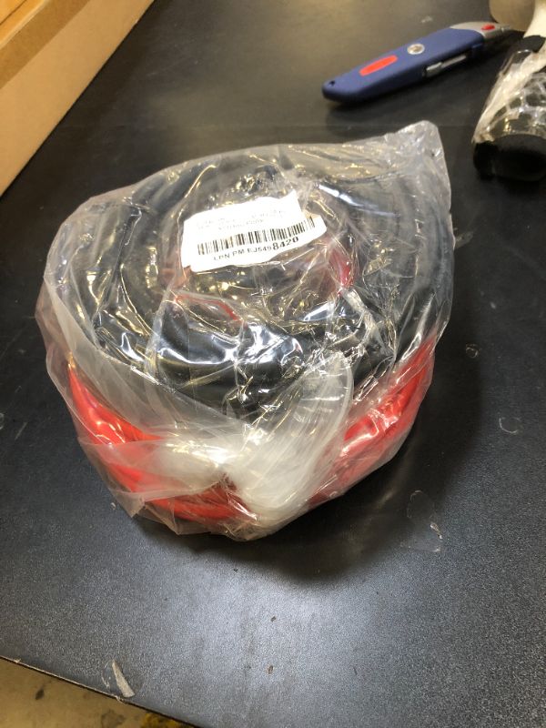Photo 1 of 4 Gauge Wire (25ft Each- Black/Red) Copper Clad Aluminum CCA,100A ANL Fuse Holder,10pcs Lugs Terminal Connectors and 3:1 Heat Shrink Tube for Power/Auto,Amplifier,Ground Cable