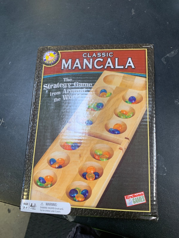 Photo 1 of Classic Mancala - Fun Board Game for Friends and Family - Timeless Strategy Game
