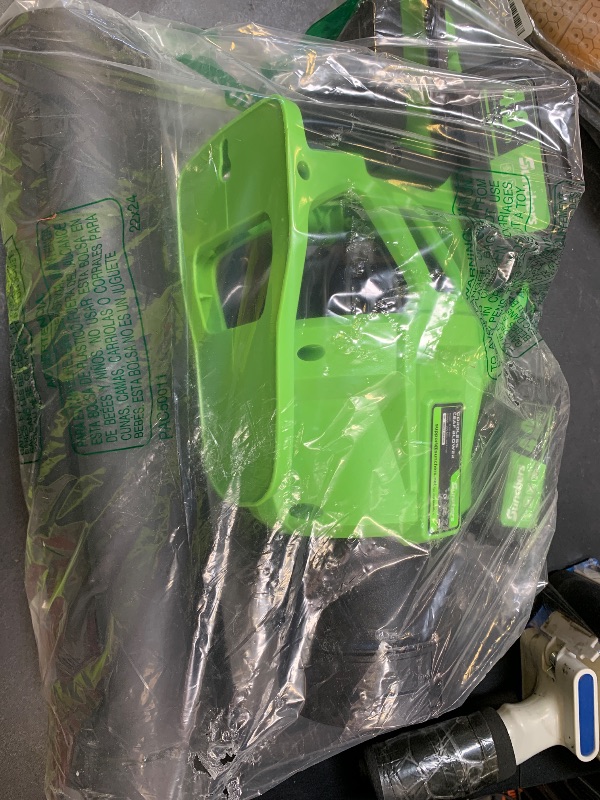 Photo 1 of Leaf Blower Cordless with 2 x 4.0Ah Battery and Charger, 580CFM 160MPH Electric Blower with 2 Speeds, 20V Handheld Leaf Cleaner for Lawn Care, Blowing Leaves, Dust, Snow, Gravel for Patio, Yard, GreenLPNPMEF4580402
