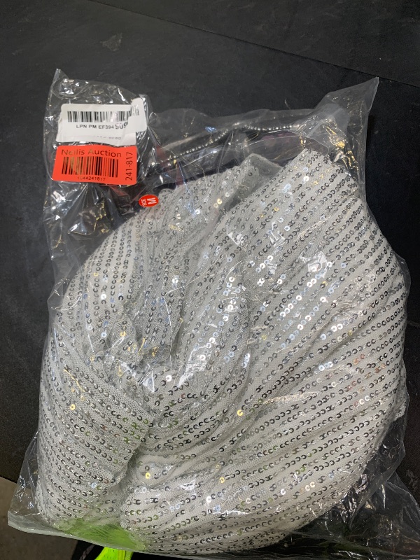 Photo 1 of minkasic 70s Disco Outfit Woman Sequin Backless Jumpsuit Costume Outfits for Women with Disco Ball Accessories