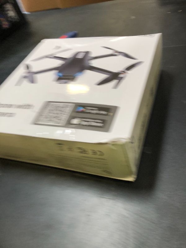 Photo 1 of Drone with Camera, 2K HD FPV Drone with Brushless Motor, Altitude Hold, Gesture Selfie, One Key Take Off/Landing, 3D Flips, Waypoint Fly, 2 Batteries, Foldable Mini Drones for Kids and Beginners