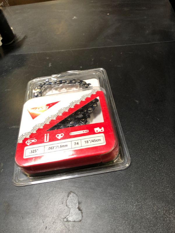 Photo 1 of KAKEI Stihl Chainsaw Chain 18 Inch .325" Pitch .063" Gauge 74 Drive Links- 26RS 74 Fits Stihl MS271 Farm Boss, MS291, MS311 and More- 36390050074, V74 (1 Chain)