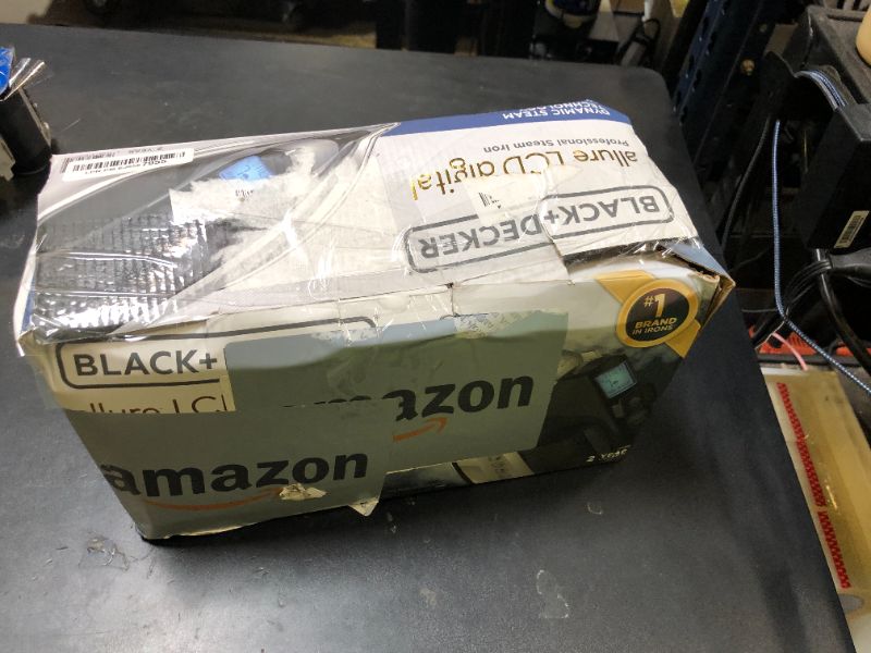 Photo 1 of BLACK+DECKER Allure Digital Professional Steam Iron, D3060, 30% More Steam, Percison Tip, Stianless Steel Soleplate, Vertical Steam Fuction
