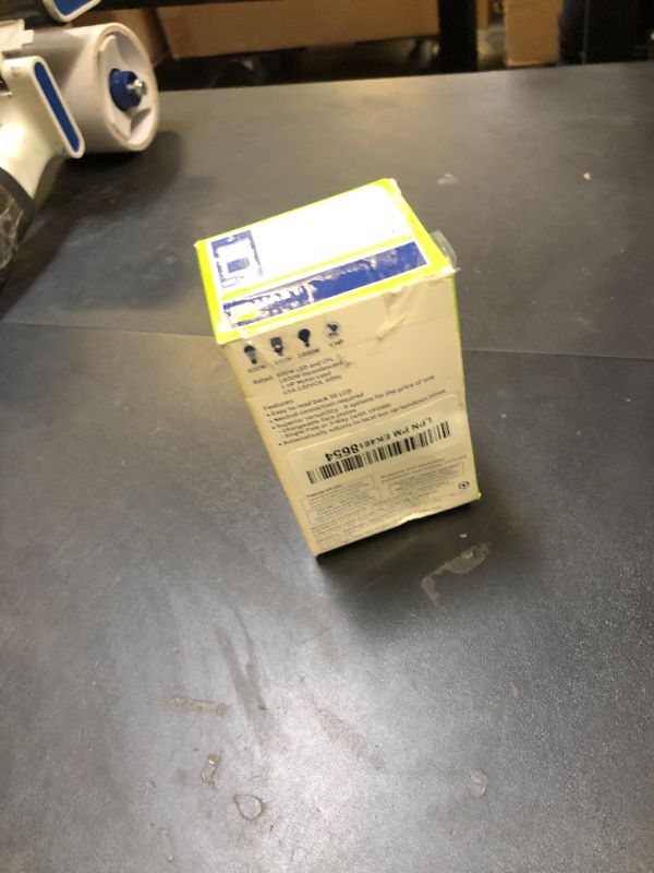 Photo 1 of Leviton Decora Programmable and Astronomical Timer Switch for Lights and Motor Loads, Neutral Wire Required, Single Pole or 3-Way, VPT24-1PZ, White with Ivory and Light Almond Faceplates