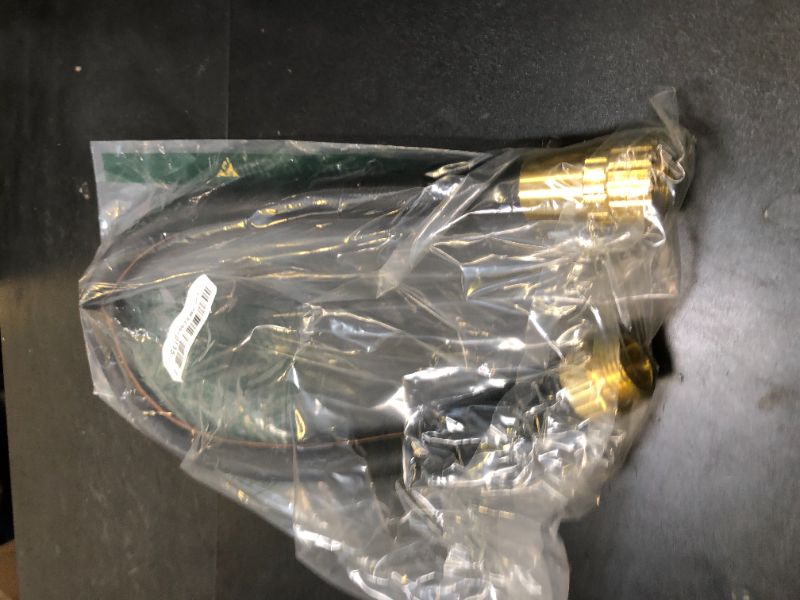Photo 1 of Giraffe Tools Garden Leader Hose 5/8 inch x 2.5ft, Short Water Hose Heavy Duty, Flexible, Lightweight Hybrid Hose with Bend Protection, Male to Female Fittings