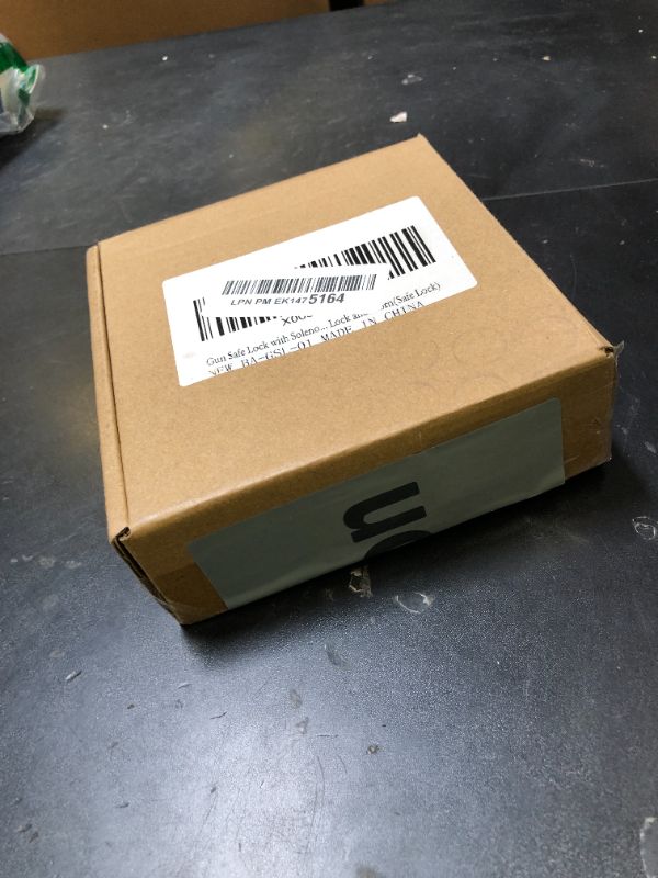 Photo 1 of Safe Lock With Solenoid, Saf e Box L ock with 2 Override Keys Chrome Keypad Replacement for Safe Box/Rifle Safe, Included Reset Cable, Circuit Board Lock and Horn