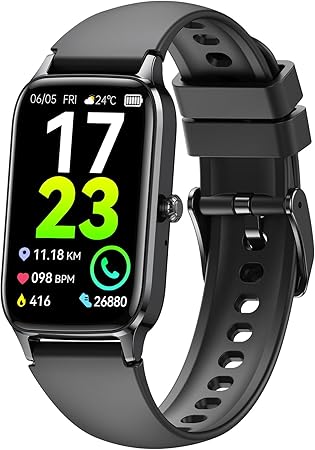 Photo 1 of Fitness Tracker for Men Women, Smart Watch with Waterproof Smart Watch Band with 24/7 Heart Rate/Sleep Monitor, Calories Step Tracker Pedometer IP68 Waterproof Activity Tracker for Android iOS
