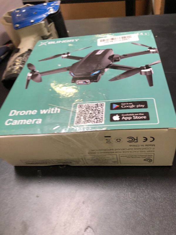 Photo 1 of Drone with Camera, 2K HD FPV Drone with Brushless Motor, Altitude Hold, Gesture Selfie, One Key Take Off/Landing, 3D Flips, Waypoint Fly, 2 Batteries, Foldable Mini Drones for Kids and Beginners
