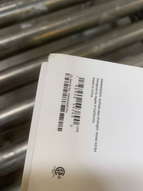 Photo 1 of ACCOUNT LOCKED!!!! Apple AirPods Max Wireless Over-Ear Headphones, Pro-Level Active Noise Cancellation, Transparency Mode, Personalized Spatial Audio, USB-C Charging, Bluetooth Headphones for iPhone - Midnight