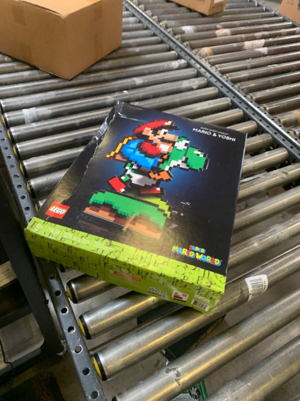 Photo 1 of LEGO Super Mario World: Mario & Yoshi Building Set - 3D Puzzle for Adults, Ages 18+ - Gift Idea for Birthdays - DIY Craft for Fans of Nintendo Game - Home or Office Display - 71438