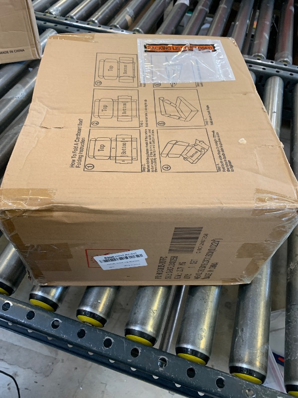 Photo 1 of RLAVBL 6x4x3 Shipping Boxes Set of 50, White Corrugated Cardboard Box for Packing, Mailing, Business