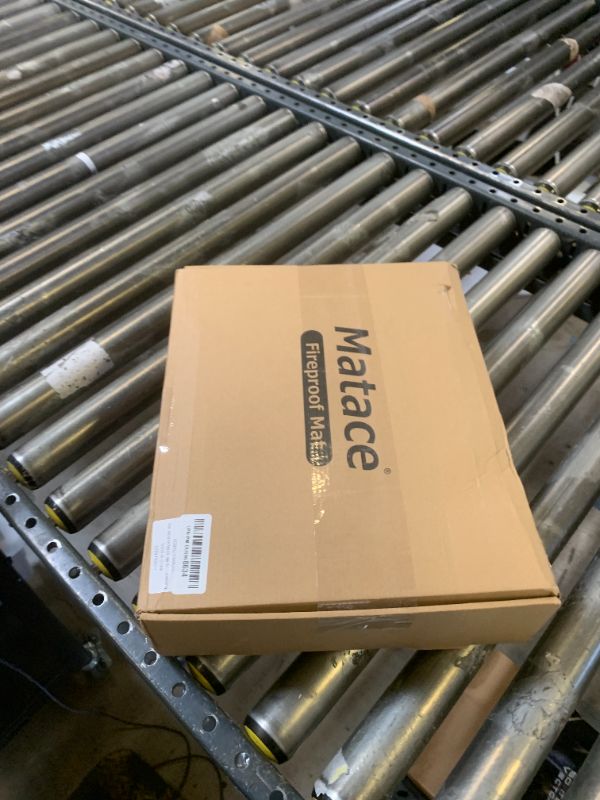 Photo 1 of Matace 4x6 Feet Extra Large Fireproof Welding Blanket & Pad, 5mm Thickened Resistant Carbon Felt Cloth, Flame Retardant Fabric, Heat Shield for Soldering, Firepit, Grill Cover, Smoker, Black