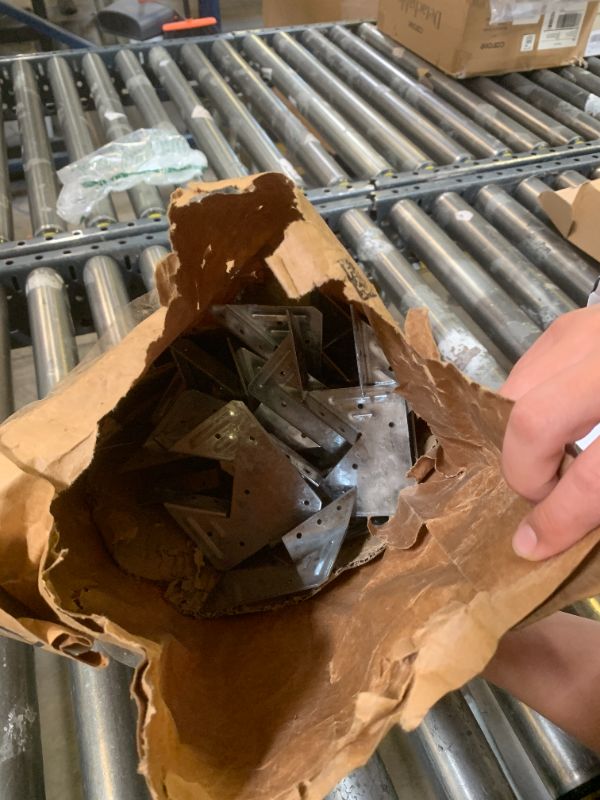 Photo 1 of 22 Pack Hurricane Ties, 13 Gauge(Thickness 2.2mm) Hurricane Straps, Hot Dip Galvanized Rafter Brackets, Fit 2x4,2x6 Truss to Rafter Connector, Joist Hangers