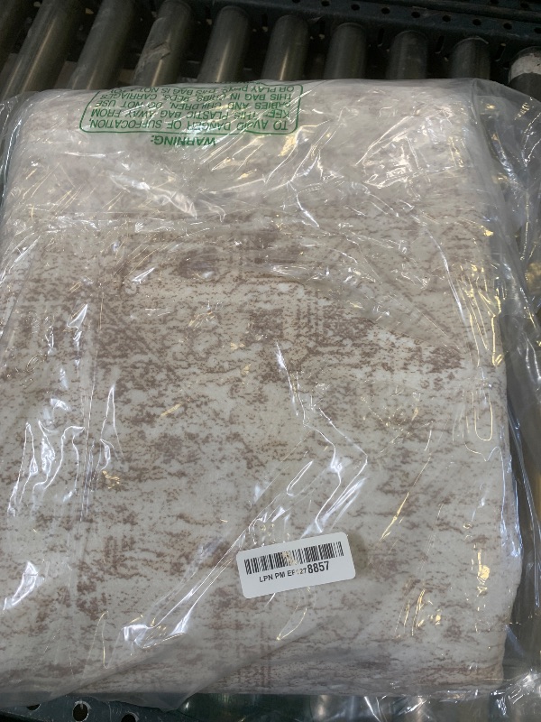 Photo 1 of Soalmost 6x9 Area Rug for Living Room Washable 6x9 Rug Non-Slip Modern Rugs for Bedroom Dinning Room Ultra-Thin Indoor Beige Rug