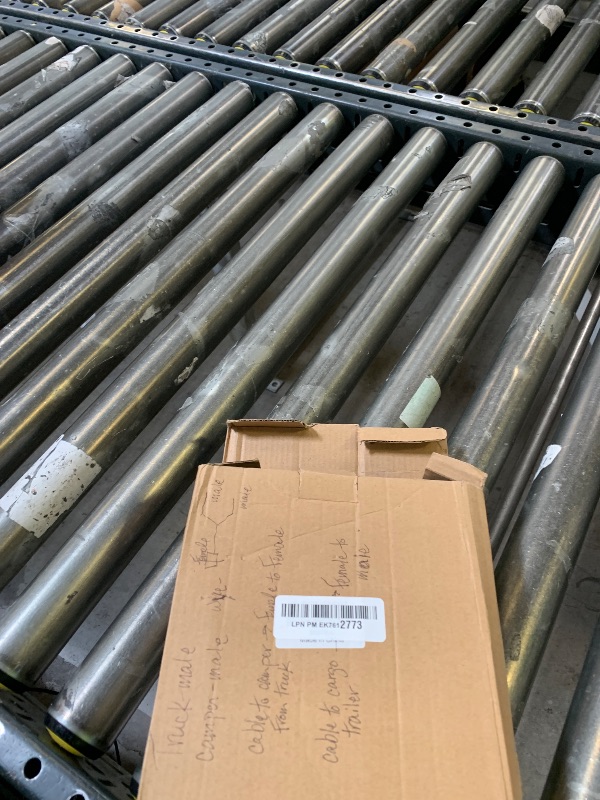 Photo 1 of Nilight 7 Way Trailer Plug Y Pigtail Splitter Double Brasse 7Pin Female to Dual Male Trailer Plug Round Blade Connector for Connecting Slide in Truck Camper and Trailer Y Splitter