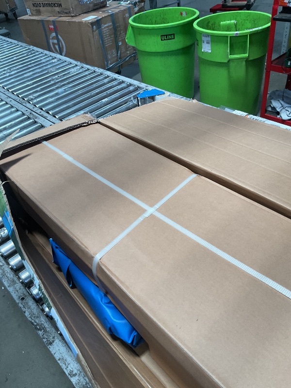 Photo 1 of Intex 14.75' x 86" x 33" Rectangular Frame Above Ground Outdoor Backyard Swimming Pool with Flow Control Valve for Quick Draining, Blue