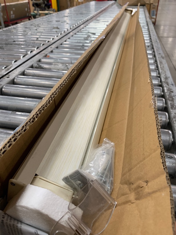 Photo 1 of ***PARTS ONLY***ShadesU Cordless Zebra Blinds for Windows – Light Filtering Dual-Layer Window Shades for Privacy - Easy to Install (Cream Color) (Maximum Height 72") (Width 75")