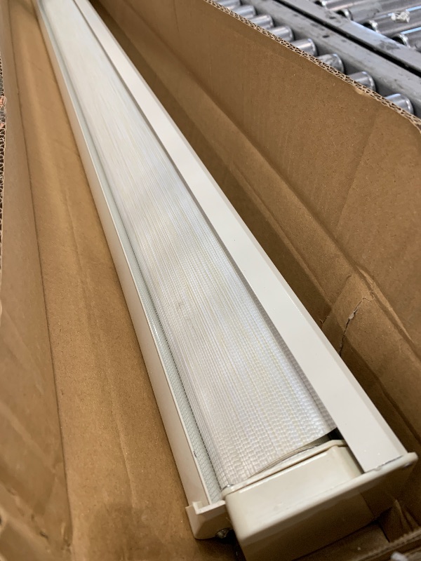 Photo 1 of ***PARTS ONLY***ShadesU Cordless Zebra Blinds for Windows – Light Filtering Dual-Layer Window Shades for Privacy - Easy to Install (Cream Color) (Maximum Height 72") (Width 75")