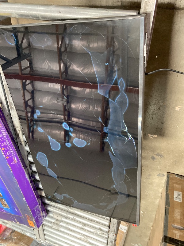 Photo 1 of **SMASHED SCREEN FINAL SALE**Samsung 43-Inch Class Crystal UHD 4K DU7200 Series HDR Smart TV w/Object Tracking Sound Lite, PurColor, Motion Xcelerator, Mega Contrast, Q-Symphony (UN43DU7200, 2024 Model)