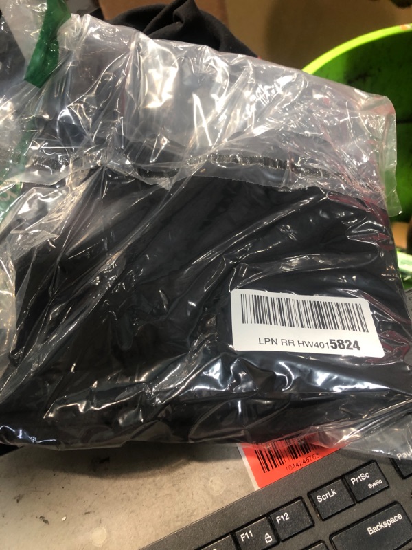 Photo 1 of (USED/FAIR) (XL) (BAGGED) G4Free Petite Wide Leg Pants for Women Yoga Dress Pants with Pockets Straight Leg Sweatpants Stretch Business Casual Work Pants(Black,XL,29")