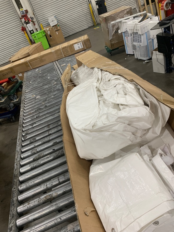 Photo 1 of ************************THIS IS ONLY BOX 2 OUT OF A SET OF 4**********************

Party Tent 20x40Ft Heavy Duty Outdoor Canopy Tent Carport Gazebo Wedding Tent Carport Event Shelter Large Canopy Tent with Storage Bags