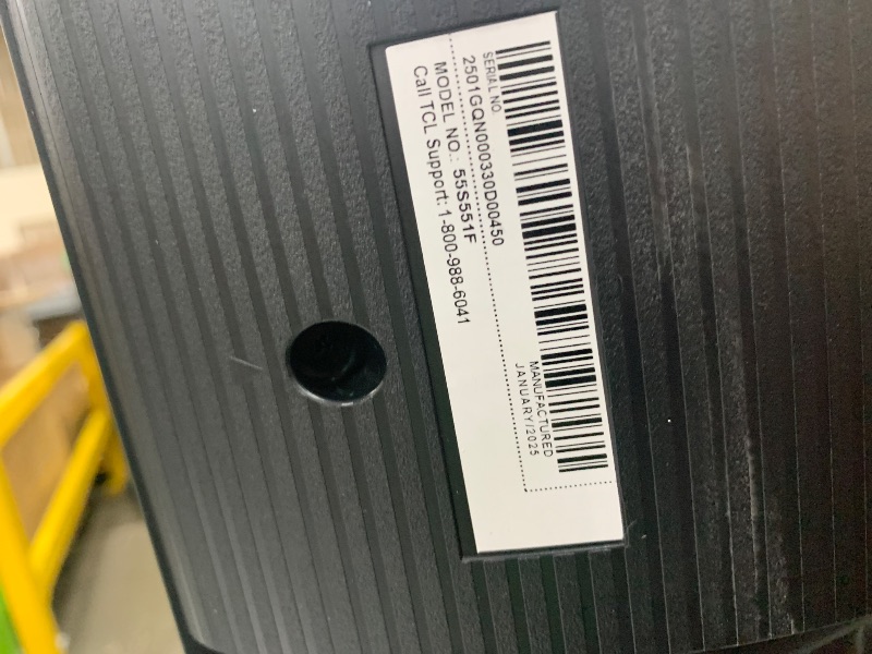 Photo 1 of ********************SCREEN DAMAGED, NON-FUNCTIONAL, FINAL SALE*******************

TCL 55-Inch Class S5 UHD 4K LED Smart TV with Fire TV (55S551F