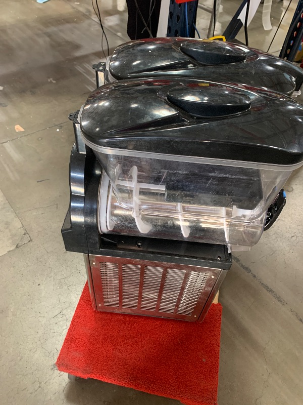 Photo 1 of ***PARTS ONLY****VEVOR Slushy Machine, 15Lx2 Double Tank Commercial Margarita Machine, 120 Cups Stainless Steel Margarita Smoothie Frozen Drink Machine, Slushie Machine for Home Party Restaurants Cafe Bars