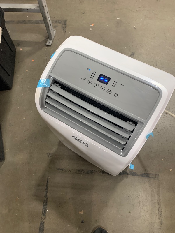 Photo 1 of (read clerk comments*)BLACK+DECKER Smart Portable Air Conditioner, 14,000 BTU for Rooms up to 700 Sq. Ft., Smart Portable AC with Follow Me Remote and Window Kit, BPACT14WT, White