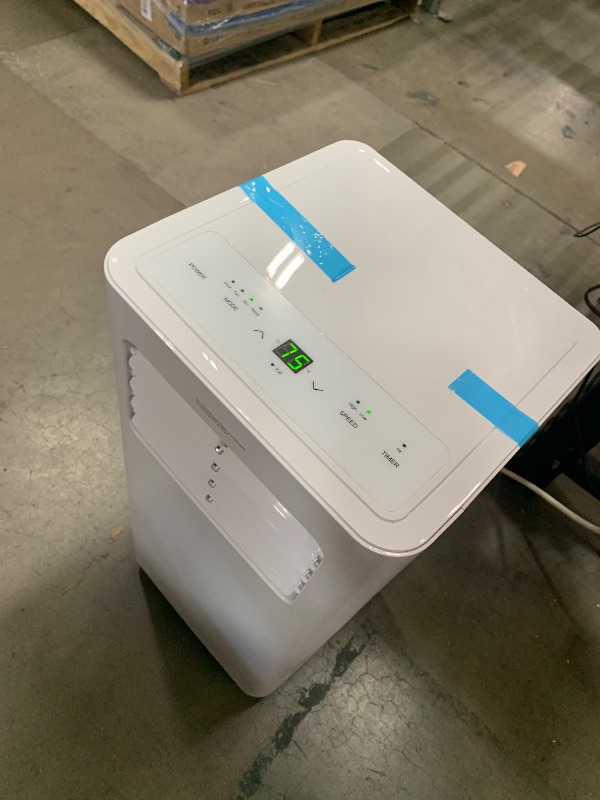 Photo 1 of ***************MISSING REMOTE**********************

EUHOMY 10000 Btu Portable Air Conditioners, 4 in 1 Portable AC with Cool, Dry, Fan, Sleep Modes, Room Air Conditioners with 52dB & 24H Timer, with Remote, for Bedroom, Rooms, Apartment up to 450 Sq.Ft