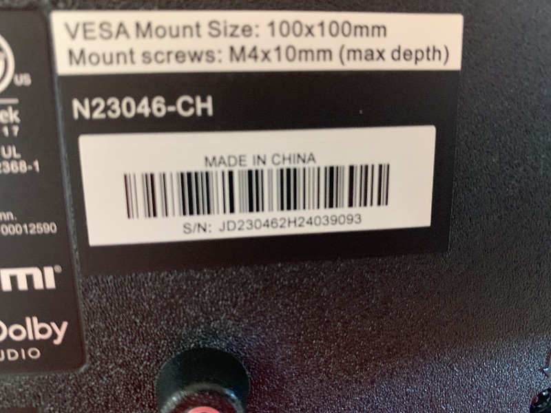 Photo 1 of ***************SCREEN CRACKED, NON FUNCTIONAL, FINAL SALE************************

ONN 24-Inch Class HD 720p Smart TV + Free Wall Mount with Wi-Fi Connectivity and Mobile App | Flat Screen TV | Compatible with Home Kit | Alexa and Google Assistant (Renewe