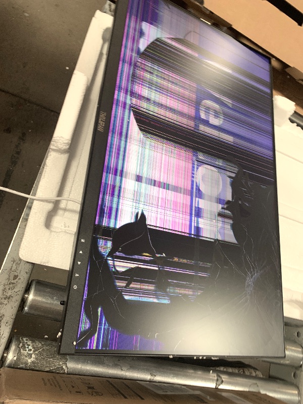 Photo 1 of ***************SCREEN BROKEN, NON-FUNCTIONAL, FINAL SALE**********************

Thinlerain 23.8 inch Computer Monitor 1920x1080 Vertical PC Monitor with HDMI VGA AV BNC USB Ports, Multi-Function Stand, VESA, Display Frameless Build-in Speakers for Office 