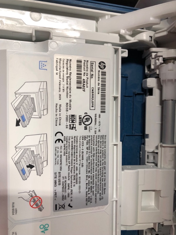 Photo 1 of ***USED - POWERS ON - UNABLE TO TEST FURTHER***
HP Color LaserJet Pro MFP 4301fdw Wireless All-in-One Color Laser Printer, Scanner, Copier, Fax, Best-for-Office