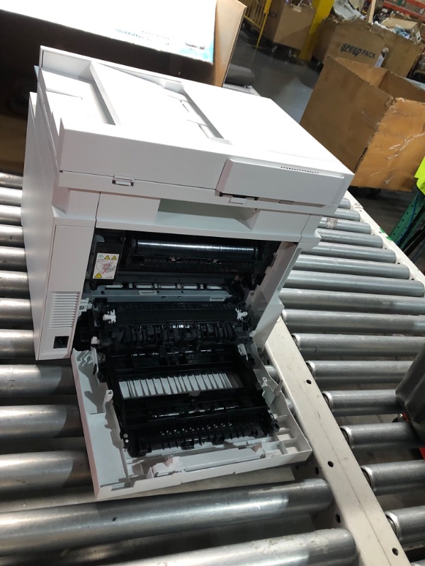 Photo 1 of ***USED - POWERS ON - UNABLE TO TEST FURTHER***
HP Color LaserJet Pro MFP 4301fdw Wireless All-in-One Color Laser Printer, Scanner, Copier, Fax, Best-for-Office