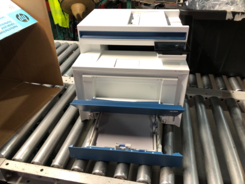 Photo 1 of ***USED - POWERS ON - UNABLE TO TEST FURTHER***
HP Color LaserJet Pro MFP 4301fdw Wireless All-in-One Color Laser Printer, Scanner, Copier, Fax, Best-for-Office