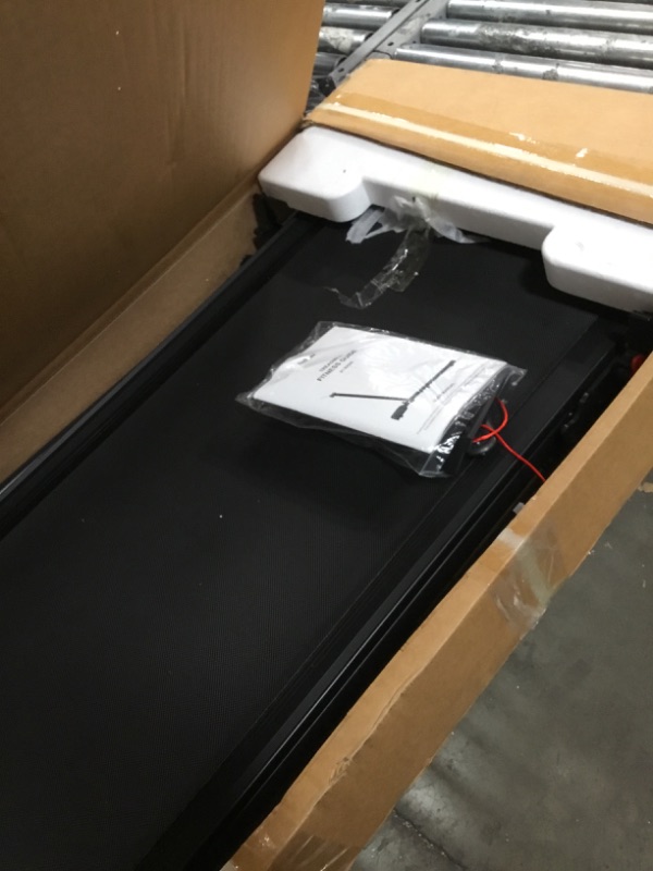 Photo 1 of (for parts/unfunctional) THERUN Walking Pad Treadmill, 2.5 HP Under Desk Treadmills, 2 in 1 Foldable Treadmill for Home, Walking Pad with Handle Bar, 15" Widened Running Belt, with Remote Control & LED Touch Screen