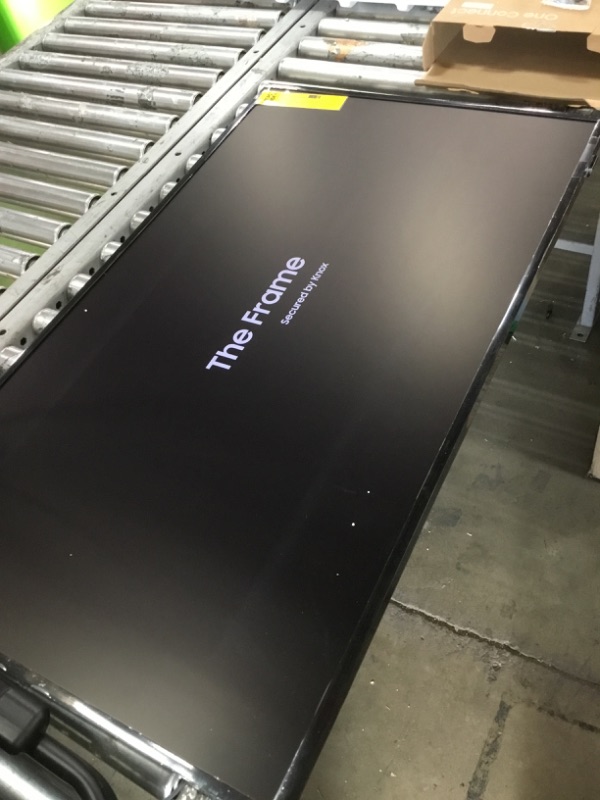 Photo 1 of Samsung 43-Inch Class QLED 4K LS03D The Frame Series Quantum HDR Smart TV w/Dolby Atmos, Art Mode, Anti-Reflection, Customizable Frame, Slim Fit Wall Mount with Alexa Built-in (QN43LS03D, 2024 Model)