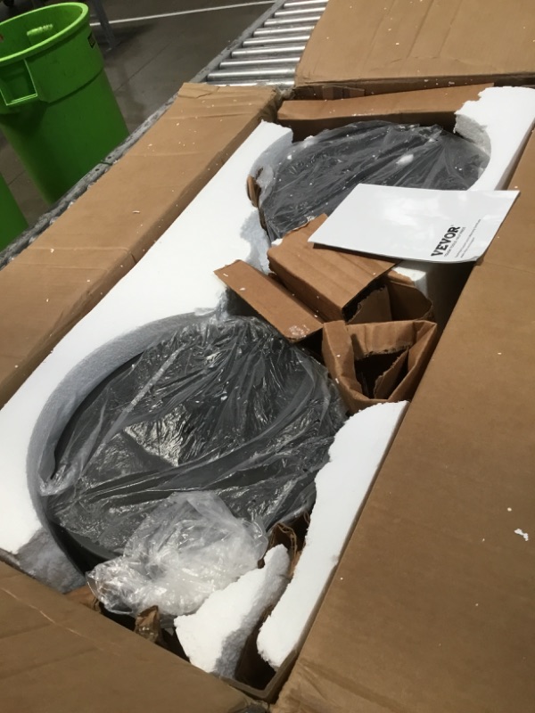 Photo 1 of VEVOR Crowd Control Stanchions, 6-Pack Crowd Control Barriers with 3PCS 6.5FT Retractable Belts, Stanchion Posts Queue Pole for Crowd Control Barriers, Easy Assembly