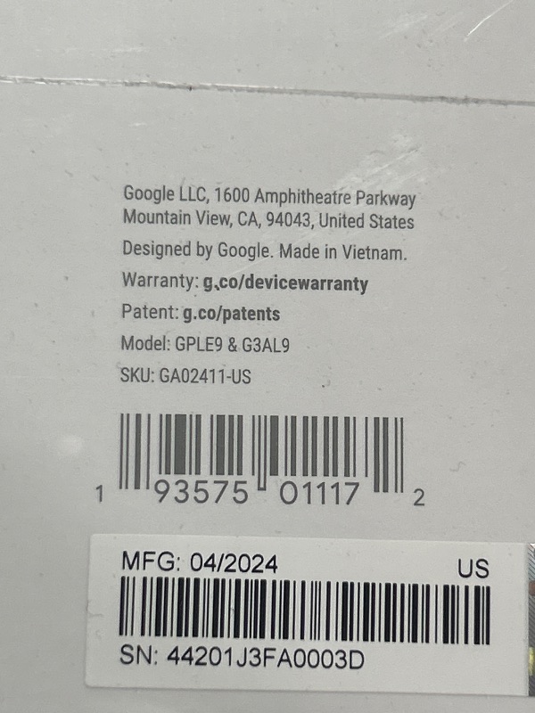 Photo 1 of *** NEW FACTORY SEALED ***Google Nest Cam with Floodlight - Outdoor Camera - Floodlight Security Camera, White, 1 Count (Pack of 1)