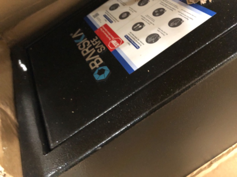 Photo 1 of (locked by previous owner) Barska Quick and Easy Access Biometric Rifles, Firearms and Long Guns Safe for Home, Removable Shelf, Optional Silent Mode, 1.83 Cubic Ft