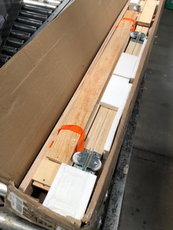 Photo 1 of ****PARTS ONLY***AFI, Wesley King Platform Bed with Panel Footboard & Twin XL Trundle, Walnut