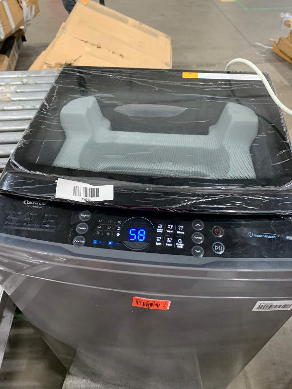 Photo 1 of COMFEE’ Washing Machine 2.4 Cu.ft LED Portable Washing Machine and Washer Lavadora Portátil Compact Laundry, 8 Models, Environmentally Friendly, Child Lock for RV, Dorm, Apartment Magnetic Gray